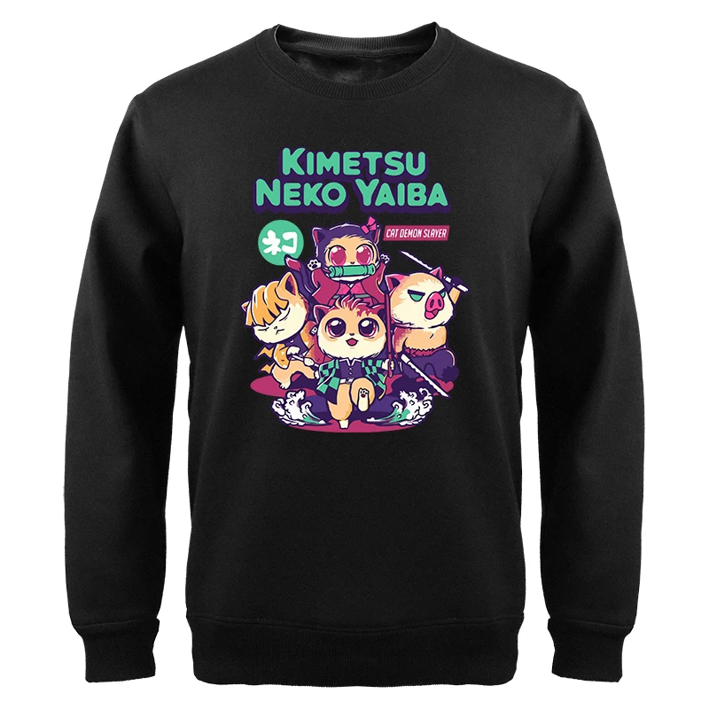 Demon Slayer Anime Crewneck Hoodies Sweatshirts Mens Cute Tanjirou Manga Kimetsu Streetwear Hip Hop Harajuku New Hoody Sudaderas
Demon Slayer Anime Crewneck Hoodies Sweatshirts Mens Cute Tanjirou Manga Kimetsu Streetwear Hip Hop Harajuku New Hoody Sudaderas