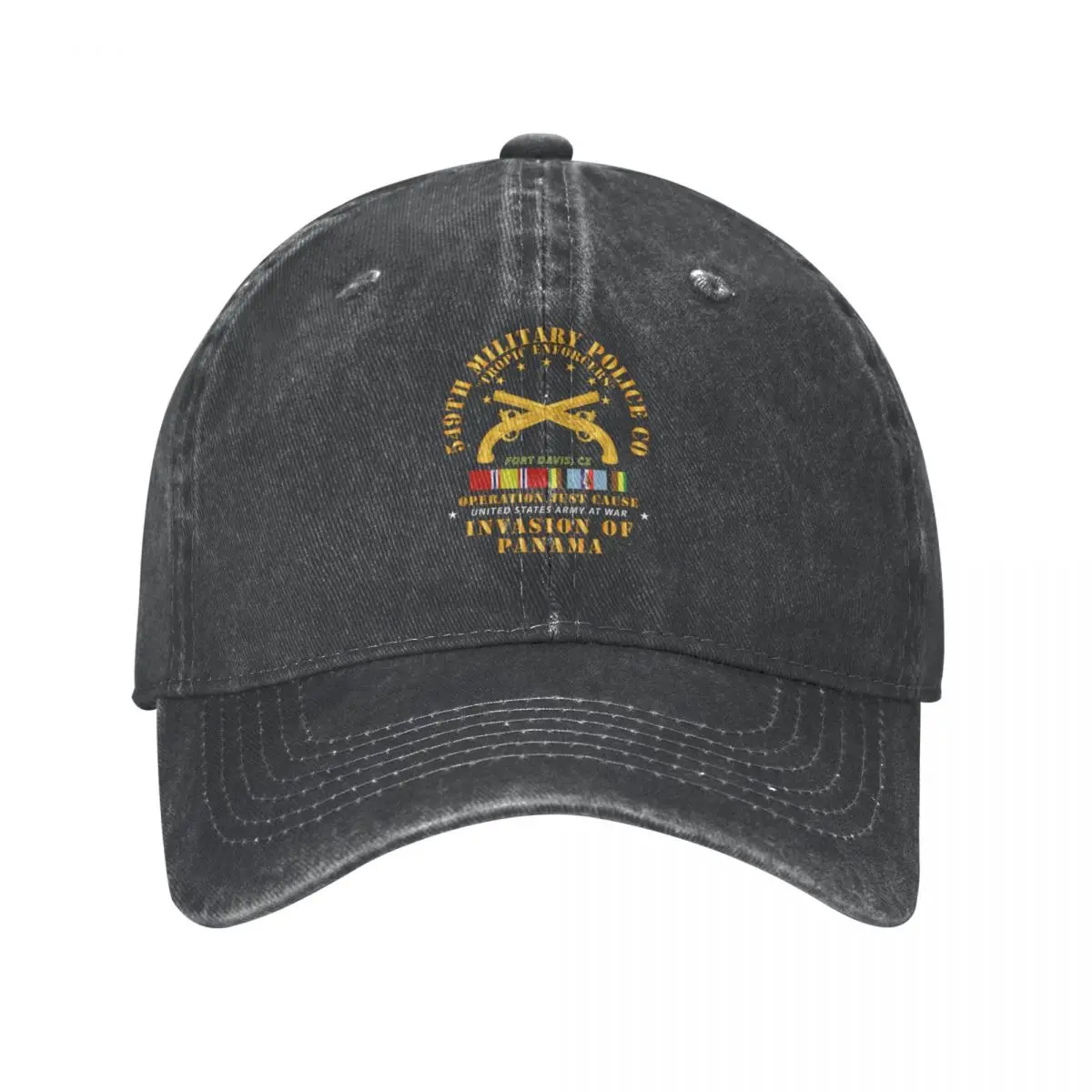 Just Cause - 549th Military Police Co - Ft Davis, CZ w Svc Ribbons Cowboy Hat Golf Caps For Women Men'S
Just Cause - 549th Military Police Co - Ft Davis, CZ w Svc Ribbons Cowboy Hat Golf Caps For Women Men'S