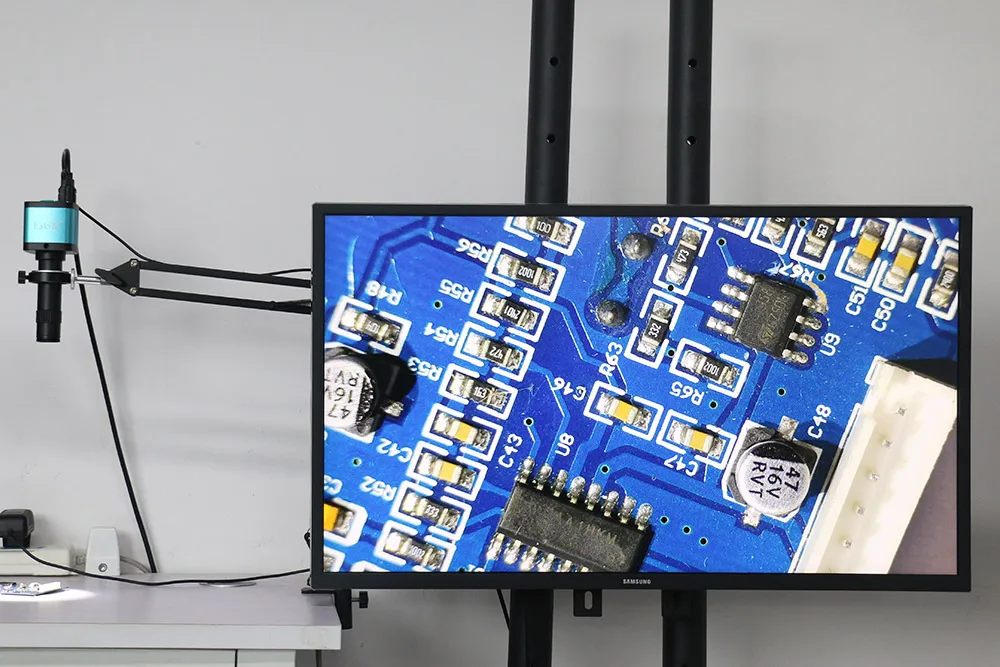 55MP, 48MP, 4K, 1080P, HDMI, USB Video Microscope Camera 1-130X Infinitely Far C Mount Lens LED Light for Digital Image Acquisition 24 Mallzona Sade4b563a132439c81bc2301c2e71cd6T 55MP, 48MP, 4K, 1080P, HDMI, USB Video Microscope Camera 1-130X Infinitely Far C Mount Lens LED Light for Digital Image Acquisition Mallzona