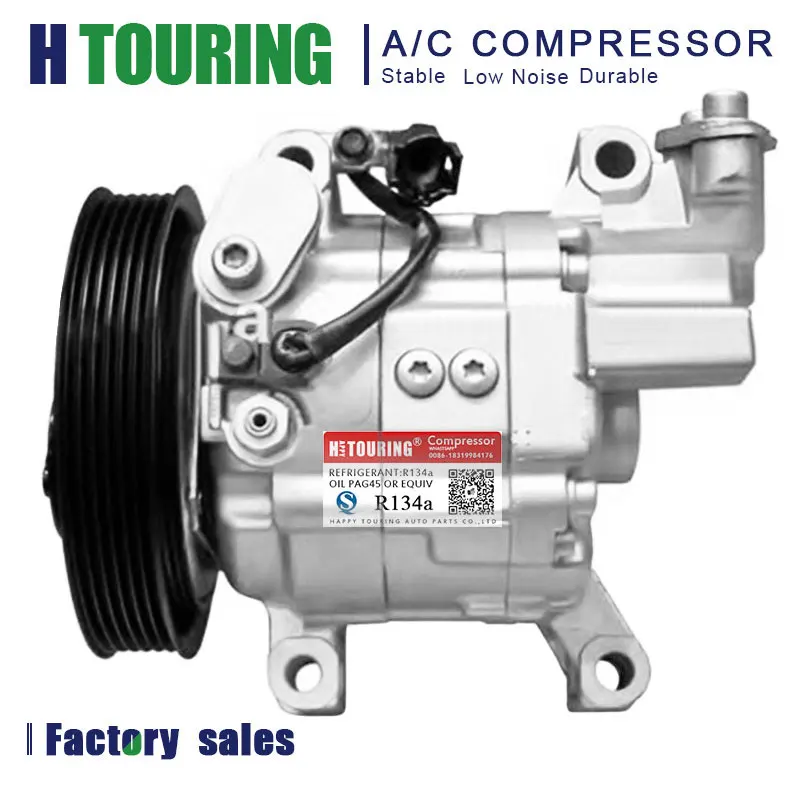 DKV11G A/C AC Air Conditioning Compressor For Car Nissan ALMERA Mk II Sunny N16 1.6 1.8 2000- 926004M410 506021-5400 92600-4M410
DKV11G A/C AC Air Conditioning Compressor For Car Nissan ALMERA Mk II Sunny N16 1.6 1.8 2000- 926004M410 506021-5400 92600-4M410