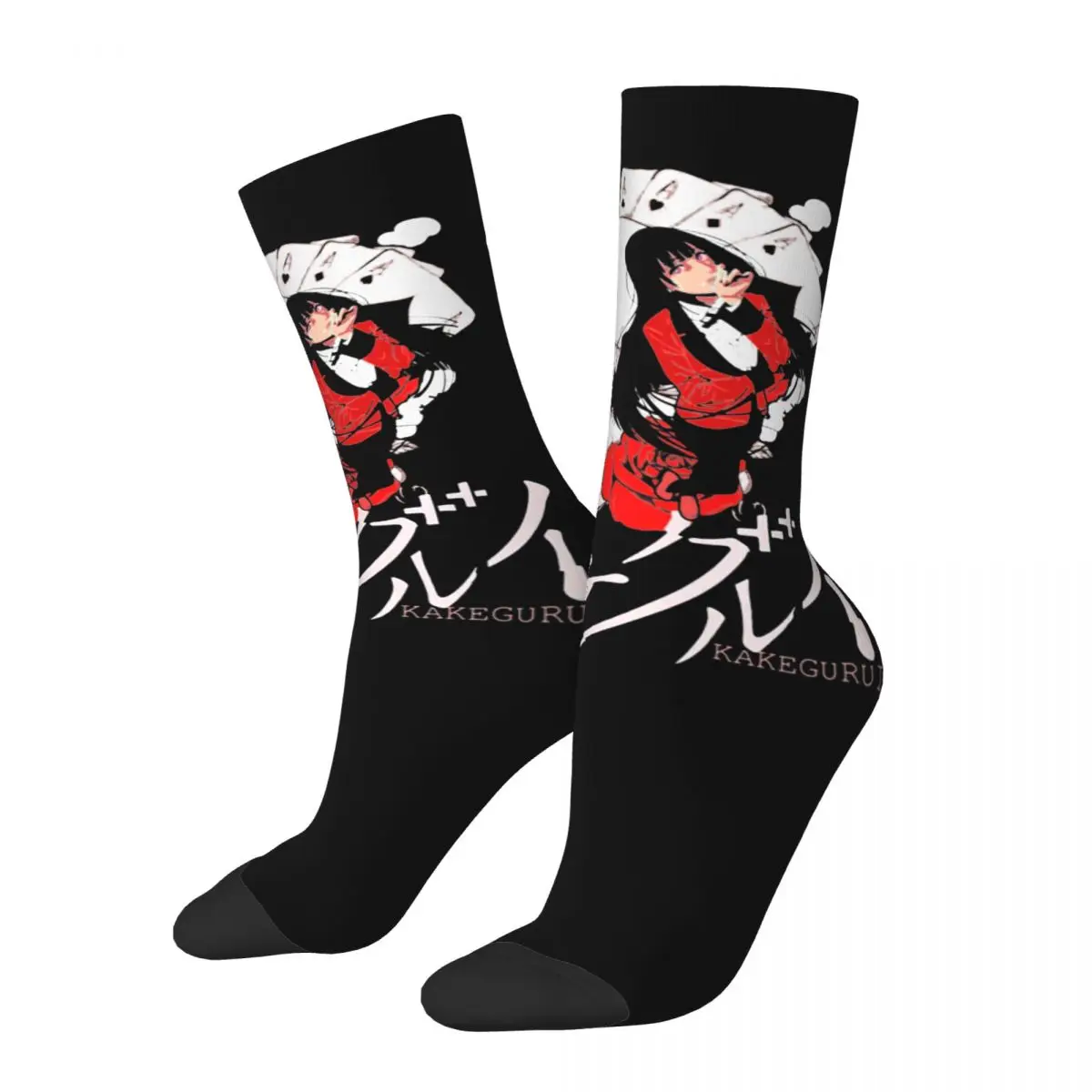 Happy Funny Male Men Socks Casual Retro Kakegurui Yumeko Sock Japanese Anime Women's Stockings Spring Summer Autumn Winter
Happy Funny Male Men Socks Casual Retro Kakegurui Yumeko Sock Japanese Anime Women's Stockings Spring Summer Autumn Winter