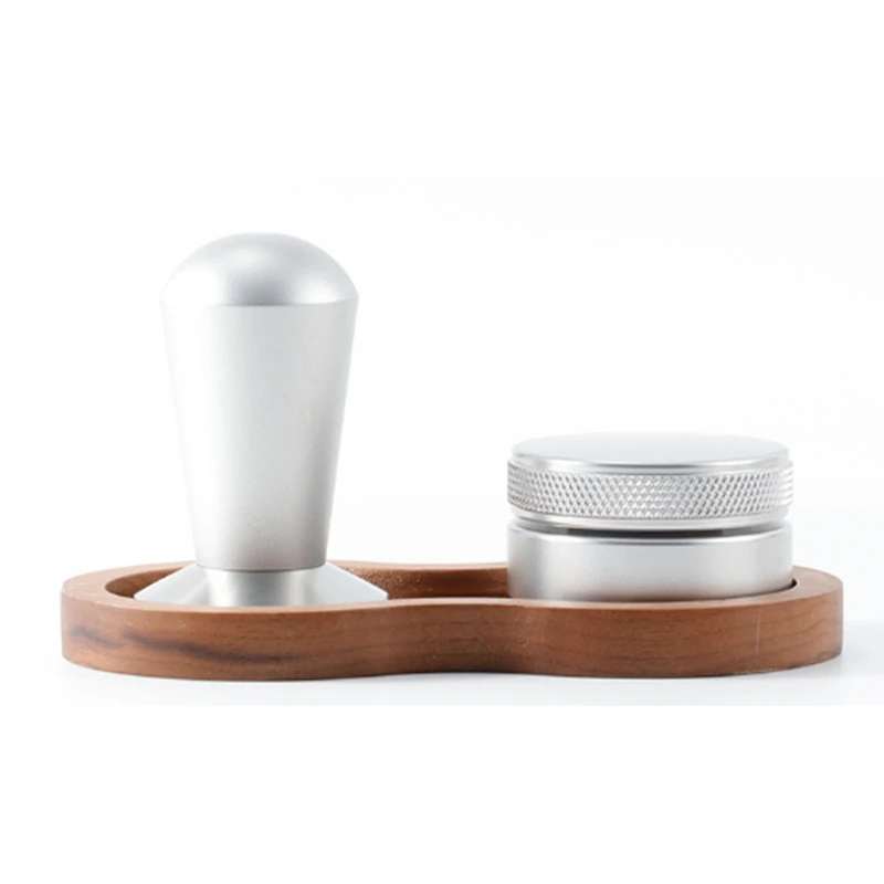 1 Set Of Three 58Mm Aluminum Coffee Tamper Replacement With Grooved Wooden Pad Non-Slip Coffee Appliance Accessories
1 Set Of Three 58Mm Aluminum Coffee Tamper Replacement With Grooved Wooden Pad Non-Slip Coffee Appliance Accessories