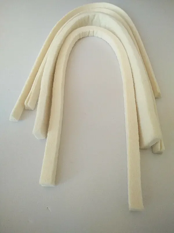 1 комплект = 4 шт., фетр из искусственной шерсти
1 комплект = 4 шт., фетр из искусственной шерсти