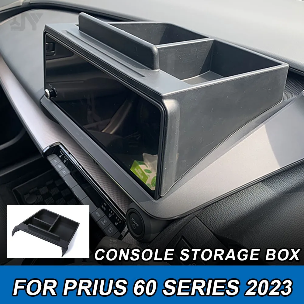 

Car Console Storage Box For Toyota Prius 60 Series 2023 Car Center Console Organizer Trash Trays Phone Holder Dashboard Storage