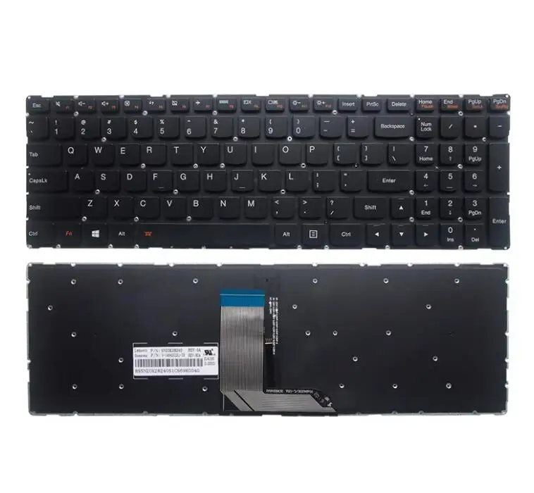 

Для Lenovo Yoga 500-15 500-15IBD 500-15ISK Flex 3-1570 Flex 3-1580 Edge 2-1580 700-15isk 700-17isk клавиатура с подсветкой US