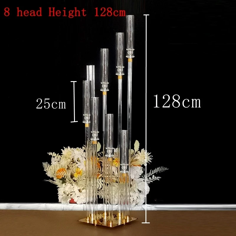 10pcs New Gold Wedding Decoration Centerpiece Clear Candle Holder Acrylic Candlesticks for Weddings Event Party
10pcs New Gold Wedding Decoration Centerpiece Clear Candle Holder Acrylic Candlesticks for Weddings Event Party