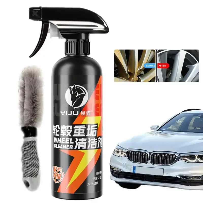 Rust Cleaner Spray 520g Car Wheel Cleaner Spray Instant Multipurpose Effective Rust Prevention With Brush For SUV Car Truck
Rust Cleaner Spray 520g Car Wheel Cleaner Spray Instant Multipurpose Effective Rust Prevention With Brush For SUV Car Truck