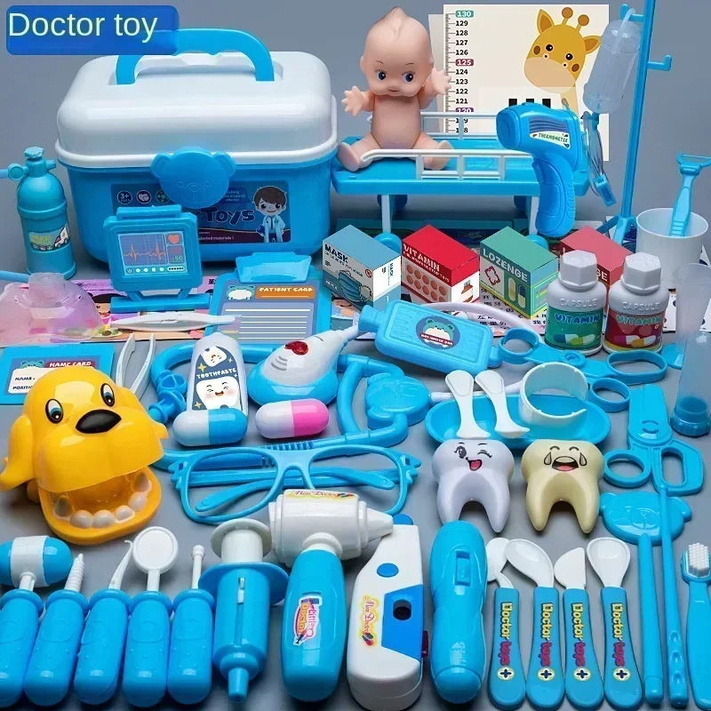

Children's Doctor Toy Set, Girl's House Stethoscope, Nurse's Injection, Baby's Medical Kit Kids Doctor Set Dentist Game Kids Toy