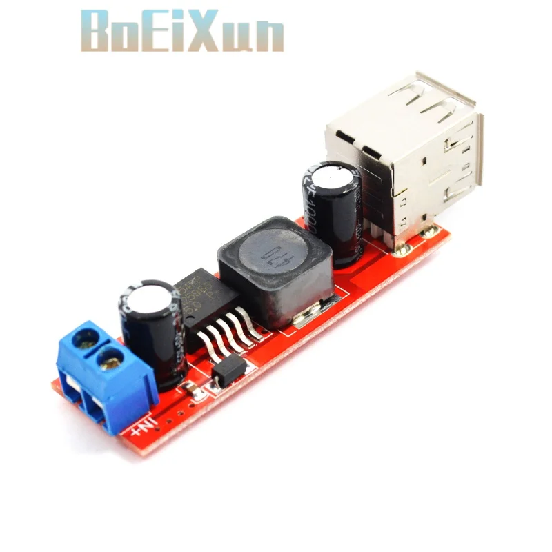 2PCS / DC 6V-40V To 5V 3A Double USB Charge DC-DC Step-down Converter Module For Vehicle Charger LM2596 Dual USB
2PCS / DC 6V-40V To 5V 3A Double USB Charge DC-DC Step-down Converter Module For Vehicle Charger LM2596 Dual USB