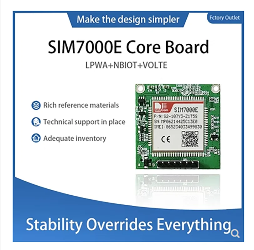 SIM7000E SIMCOM LTE CAT M1 NBIoT модуль SIM7000E коммутационный LTE комплект 
SIM7000E SIMCOM LTE CAT M1 NBIoT модуль SIM7000E коммутационный LTE комплект