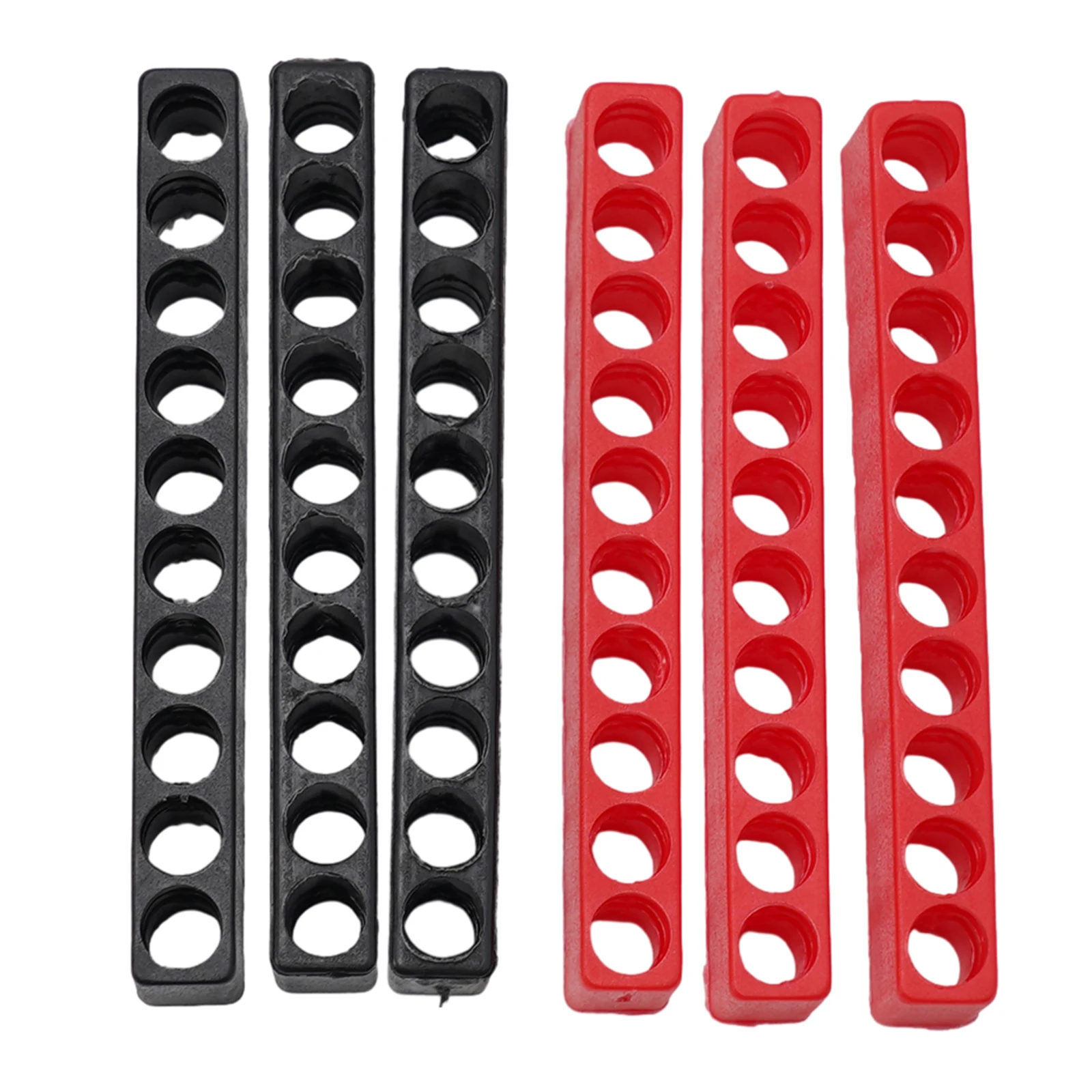 Screwdriver Storage Bit Holder 6Pcs Black And Red 1/4 Hex Shank 10 Hole Organize Drill Bits Screwdriver Bit Holder
Screwdriver Storage Bit Holder 6Pcs Black And Red 1/4 Hex Shank 10 Hole Organize Drill Bits Screwdriver Bit Holder