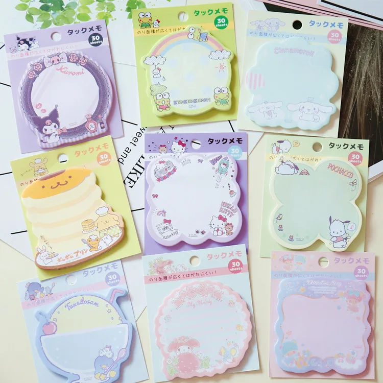 1Pc Cute Cartoon Melody Kuromi Pudding Dog Shape Stickers Leave Messages Notebook Memo Pads
1Pc Cute Cartoon Melody Kuromi Pudding Dog Shape Stickers Leave Messages Notebook Memo Pads
