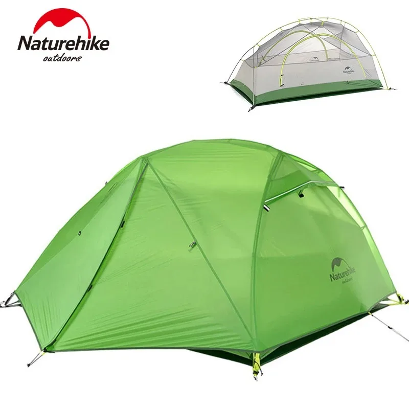 Naturehike Star River Camping Tent Outdoor 4 Seasons 20D Ultralight Waterproof Tent 2 Person Hiking Cycling Double Layer Tent
Naturehike Star River Camping Tent Outdoor 4 Seasons 20D Ultralight Waterproof Tent 2 Person Hiking Cycling Double Layer Tent