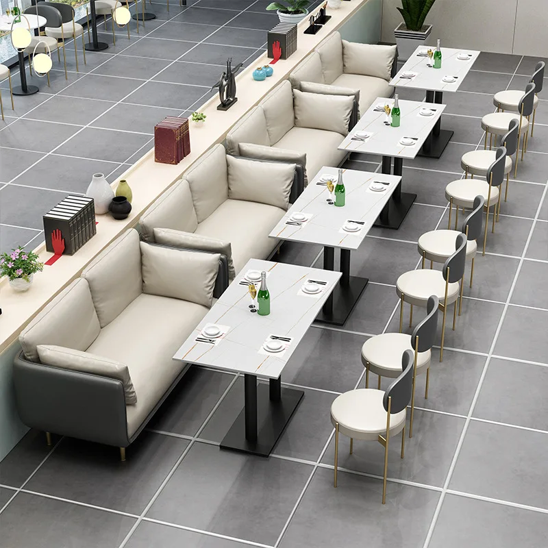 C37 Net Red Restaurant Milk Tea Shop Sofa Card Seat Cafe Western Restaurant Clear Bar Bar Dessert Shop Table and Chair Combina
C37 Net Red Restaurant Milk Tea Shop Sofa Card Seat Cafe Western Restaurant Clear Bar Bar Dessert Shop Table and Chair Combina