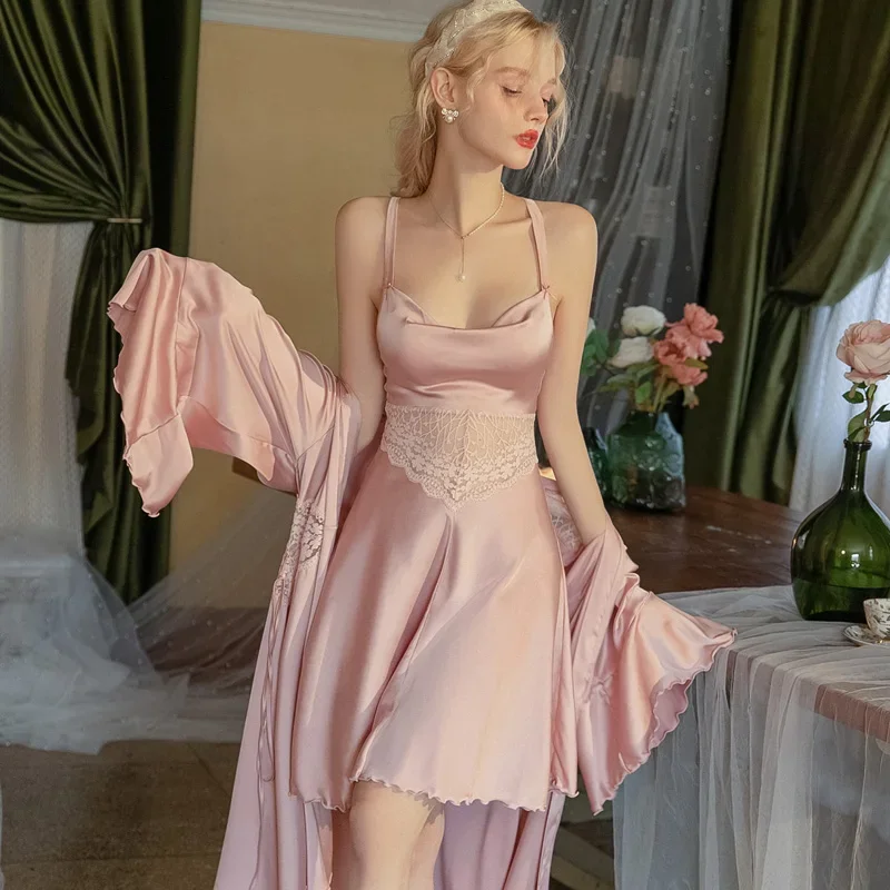 Пикантная Пижама, женская одежда для сна, новинка 2023, кружевная ночная рубашка с бюстгальтером и подушечкой, ночная сорочка с открытой спиной и перекрестными лямками, платье для сна 
Пикантная Пижама, женская одежда для сна, новинка 2023, кружевная ночная рубашка с бюстгальтером и подушечкой, ночная сорочка с открытой спиной и перекрестными лямками, платье для сна