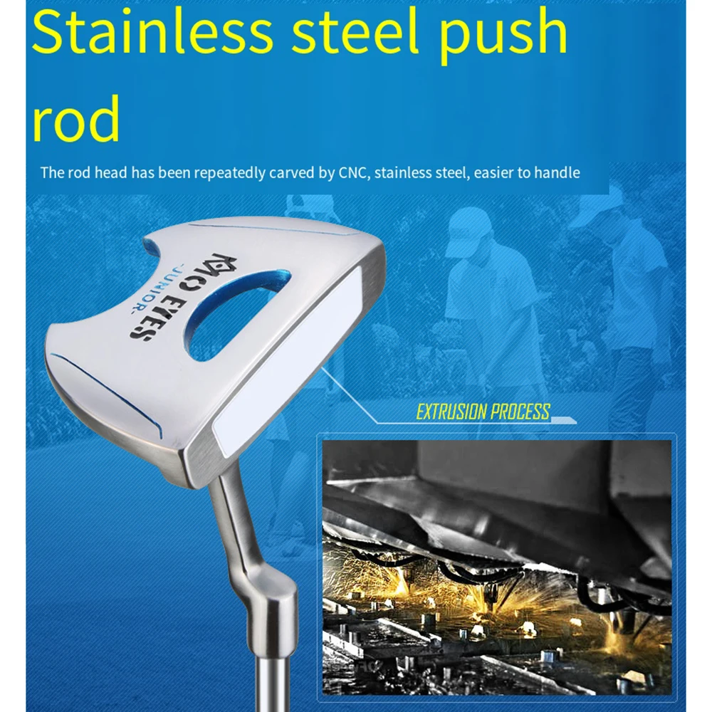 PGM Magic Eye Boys' and Girls' Golf Club Youth Putter CNC Head, Stainless Steel Body Golf Club for Teenager JRTuG008
PGM Magic Eye Boys' and Girls' Golf Club Youth Putter CNC Head, Stainless Steel Body Golf Club for Teenager JRTuG008