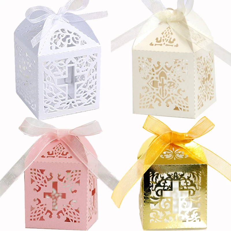 50/100pcs Laser Cross Candy Box Packaging Boxes Favor For Birthday Baptism Christening Wedding Mariage Party Decoration Supplies
50/100pcs Laser Cross Candy Box Packaging Boxes Favor For Birthday Baptism Christening Wedding Mariage Party Decoration Supplies