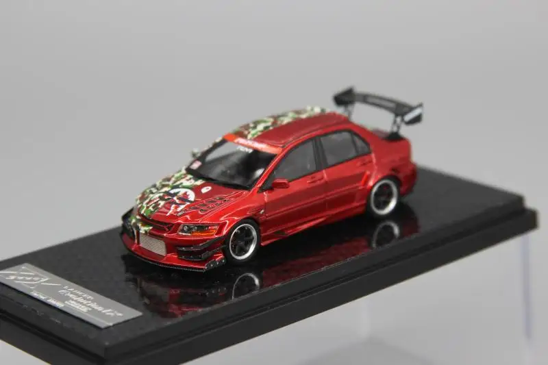 Модель автомобиля Lancer Evolution EVO IX JDM с погрешностью 404, ограниченная серия, металлическая статическая Игрушечная модель автомобиля из смолы, подарок
Модель автомобиля Lancer Evolution EVO IX JDM с погрешностью 404, ограниченная серия, металлическая статическая Игрушечная модель автомобиля из смолы, подарок