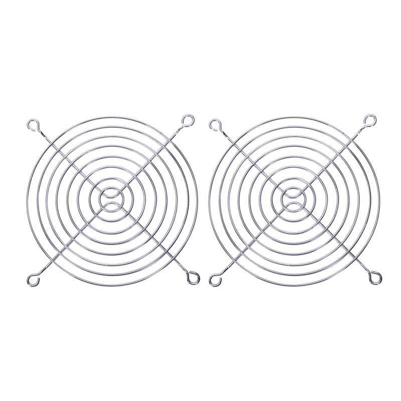 10 X Metal Wire Finger Guard Grill For 120 X 120Mm Computer Case Fan 
10 X Metal Wire Finger Guard Grill For 120 X 120Mm Computer Case Fan