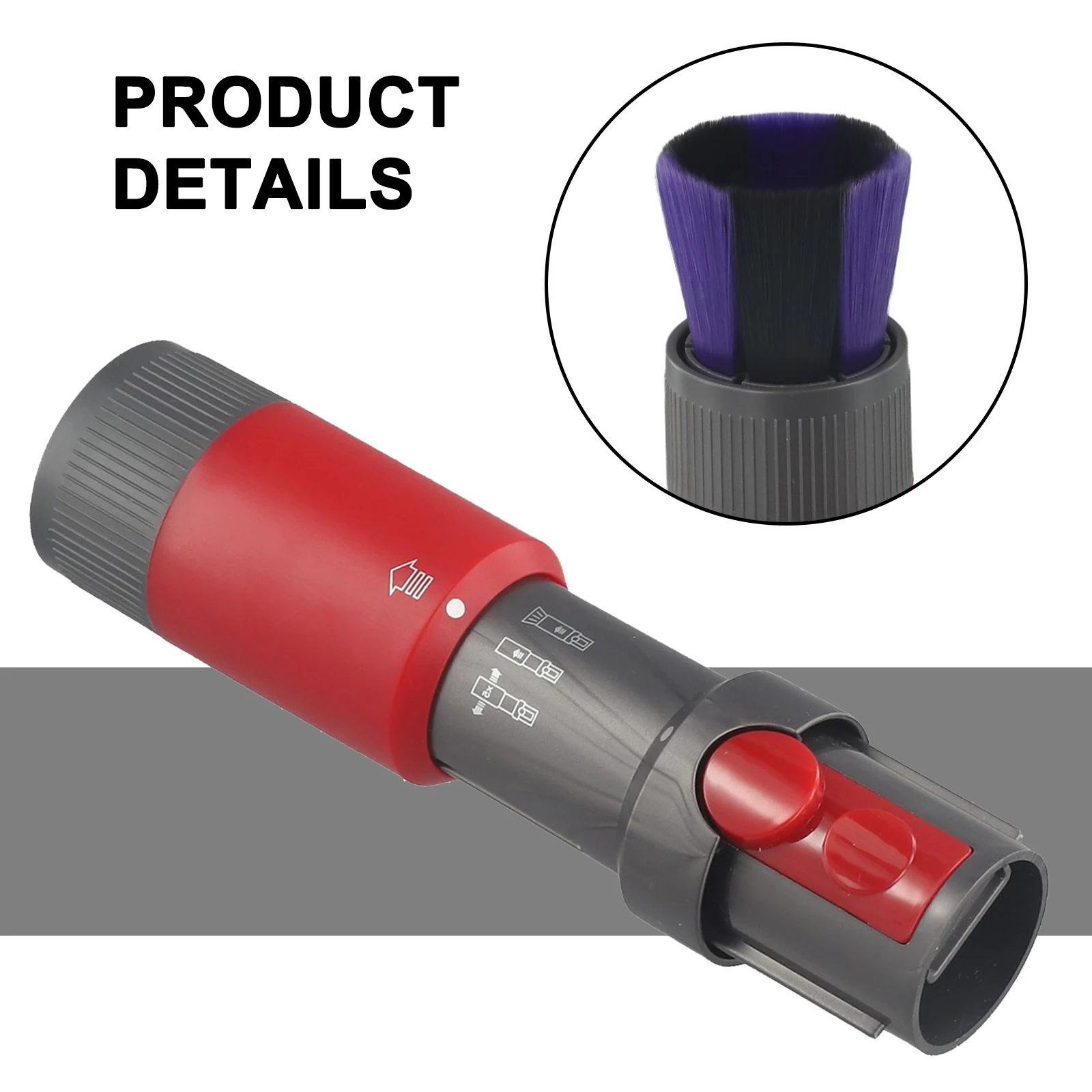 For Dyson V7 V8 V10 V11 V12 V15 Vacuum Cleaner Automatic Cleaning Traceless Dust Brush Head Crevice Tool 972203-01
For Dyson V7 V8 V10 V11 V12 V15 Vacuum Cleaner Automatic Cleaning Traceless Dust Brush Head Crevice Tool 972203-01