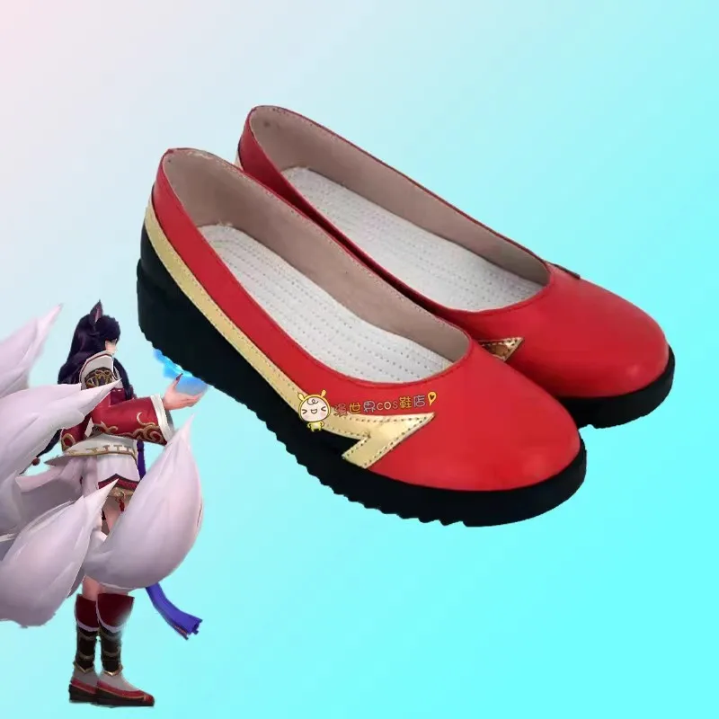 LOL Ahri Cosplay Shoes Comic Anime Game League of Legends Ahri Red Boots Cosplay Costume Prop Shoes for Halloween Party boots
LOL Ahri Cosplay Shoes Comic Anime Game League of Legends Ahri Red Boots Cosplay Costume Prop Shoes for Halloween Party boots