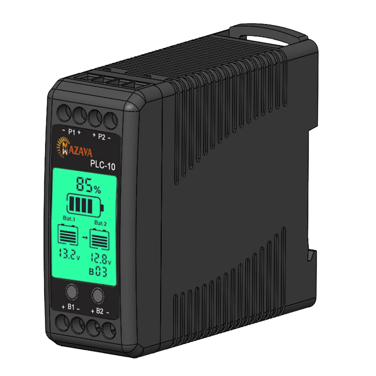 Mazava PLC-10 Battery Equalizer Active Gel AGM Lead Acid Li Li-Ion LiFePO4 Battery Balancer 2S 2P 12 24 36 48 96 V
Mazava PLC-10 Battery Equalizer Active Gel AGM Lead Acid Li Li-Ion LiFePO4 Battery Balancer 2S 2P 12 24 36 48 96 V