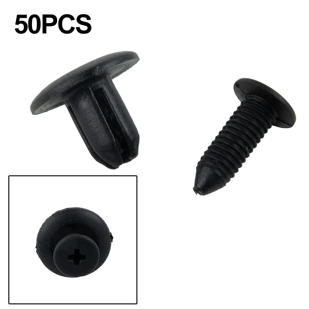 Fixing Accessories 8mm Black Car Trunk Bumper Retainer Push Hole Fasteners Clips Tools 50pcs Plastic Screw Fender
Fixing Accessories 8mm Black Car Trunk Bumper Retainer Push Hole Fasteners Clips Tools 50pcs Plastic Screw Fender