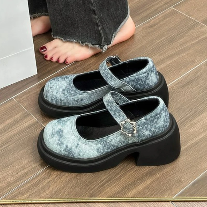 Women Shoes Spring Pumps Latest Black Heels Round Toe Mary Jane Chunky Sandals Footwear Shallow Mouth New Retro Branded
Women Shoes Spring Pumps Latest Black Heels Round Toe Mary Jane Chunky Sandals Footwear Shallow Mouth New Retro Branded