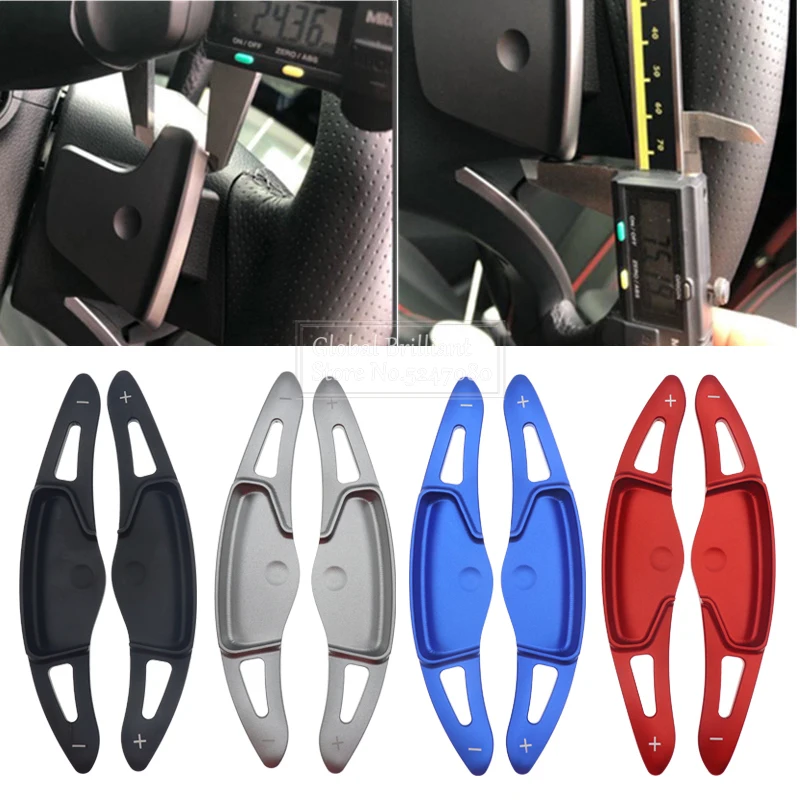 2Pcs Car Steering Wheel DSG Shift Paddle Aluminium Alloy Shift Extension For Hyundai ioniq Veloster Kona 2019-2020
2Pcs Car Steering Wheel DSG Shift Paddle Aluminium Alloy Shift Extension For Hyundai ioniq Veloster Kona 2019-2020