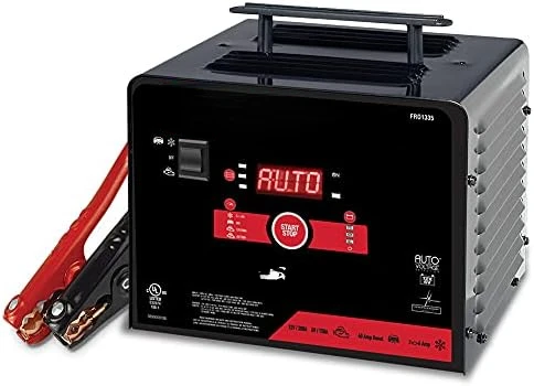Battery Charger, Engine Starter, Boost Maintainer, and Auto Desulfator - 150/200 Amp, 40 Amp boost, 6V/12V - For Cars, Trucks, S
Battery Charger, Engine Starter, Boost Maintainer, and Auto Desulfator - 150/200 Amp, 40 Amp boost, 6V/12V - For Cars, Trucks, S