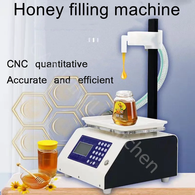 

Commercial Honey Filling Machine Automatic Sesame Paste Intelligent CNC Viscous Fluid Filler Machines Electric