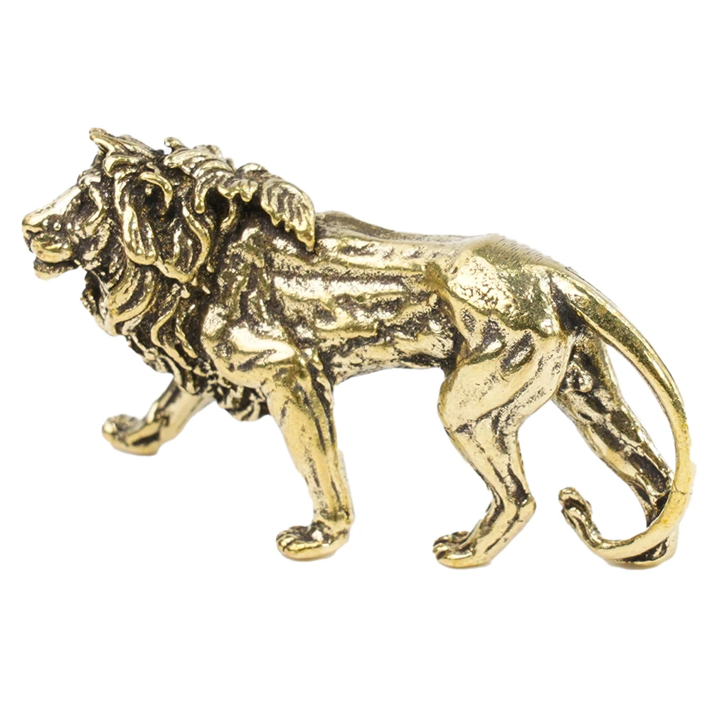 3D-Copper Majestic Lion King Animal Miniatures Figurines Vintage Craft Home Office Ornament Desk Decor Collect Ornaments Gift
3D-Copper Majestic Lion King Animal Miniatures Figurines Vintage Craft Home Office Ornament Desk Decor Collect Ornaments Gift