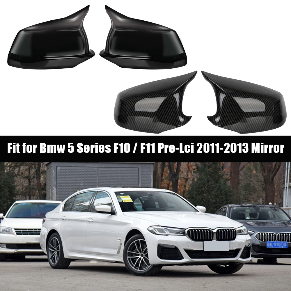 2 Pieces Car Rearview Mirror Cover Side Wing Protect Frame Covers Car Mirror Housing for BMW 5 Series F10 F11 2010-2013
2 Pieces Car Rearview Mirror Cover Side Wing Protect Frame Covers Car Mirror Housing for BMW 5 Series F10 F11 2010-2013