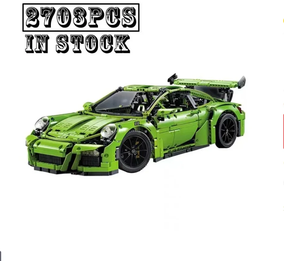 MOC With lighting Bricks RS Technicial Car Compatible 42056 Toys for Boys Gifts Kids Constructor Model Building Kits for Adults
MOC With lighting Bricks RS Technicial Car Compatible 42056 Toys for Boys Gifts Kids Constructor Model Building Kits for Adults