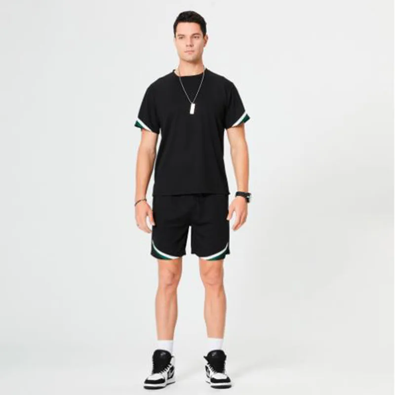 Men's Sport T-Shirt + Shorts Suit Running Sets Clothes Sports Joggers Training Gym Fitness Man Set T SHIRT + Short Pants
Men's Sport T-Shirt + Shorts Suit Running Sets Clothes Sports Joggers Training Gym Fitness Man Set T SHIRT + Short Pants