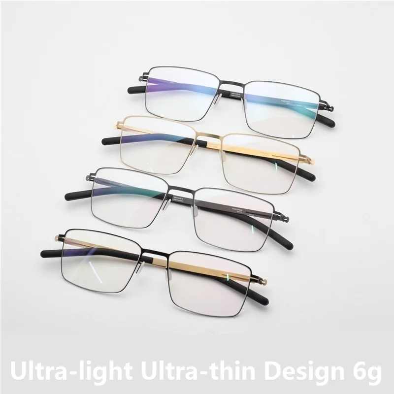 German Brand Ultralight Frame Screwless Glasses Frame Men's Eyeglasses Myopia Prescription Lens Luxury Business Sports Eyewear
German Brand Ultralight Frame Screwless Glasses Frame Men's Eyeglasses Myopia Prescription Lens Luxury Business Sports Eyewear