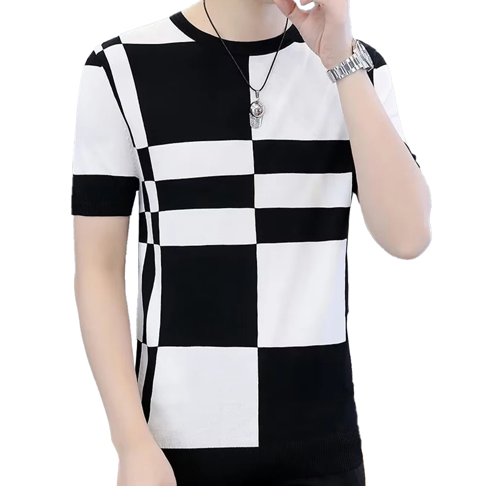Mens Crew Neck Print T-Shirt Blouse Pullover Short Sleeve Slim Fit Muscle Top Breathable Fitness Streetwear
Mens Crew Neck Print T-Shirt Blouse Pullover Short Sleeve Slim Fit Muscle Top Breathable Fitness Streetwear