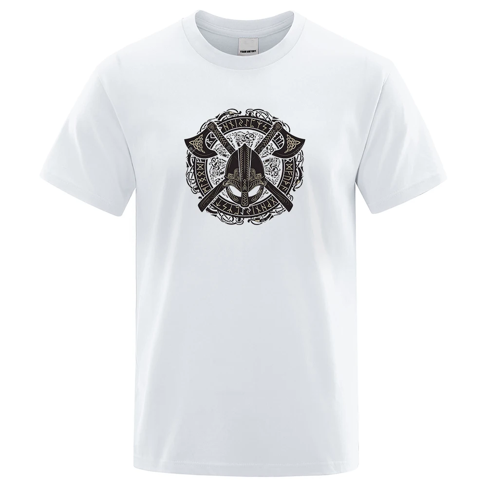 

Мужская футболка с принтом из фильма Odin, дышащая футболка с круглым вырезом, модные брендовые удобные летние мужские футболки с короткими рукавами