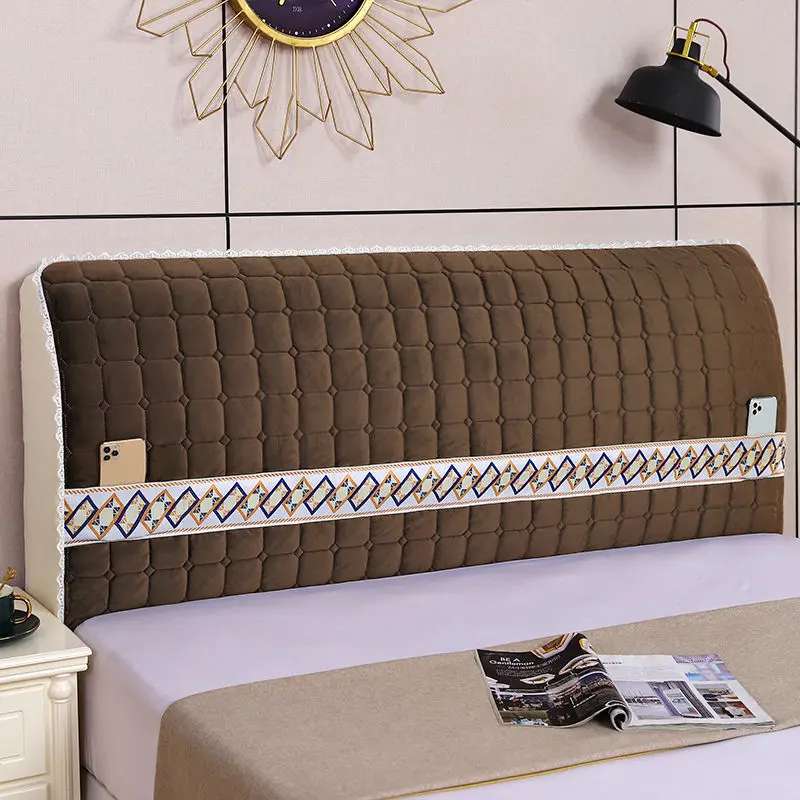 Thicken Dutch Velvet All-inclusive Bedside Cover Bedroom Bed Headboard Dust Cover Modern Style Solid Color Bedhead Protect Cover
Thicken Dutch Velvet All-inclusive Bedside Cover Bedroom Bed Headboard Dust Cover Modern Style Solid Color Bedhead Protect Cover