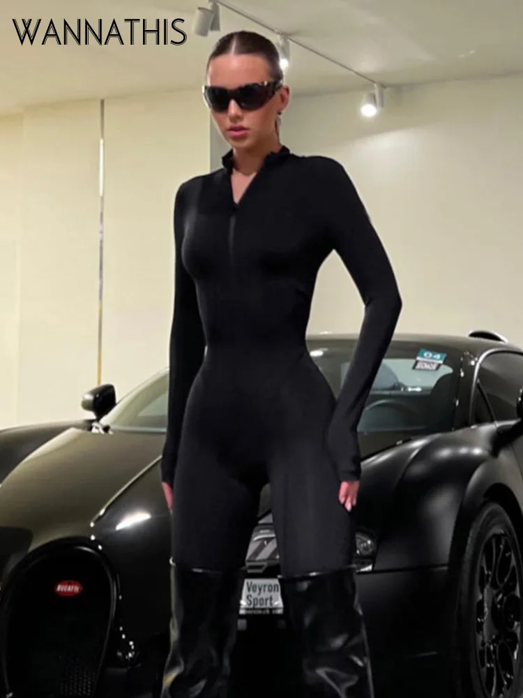 WannaThis Front Zipper Long Sleeve Shapewear Bodysuits Womens Sexy Tight Jumpsuit Workout Clothes Active Wear Yoga Fitness Suit
WannaThis Front Zipper Long Sleeve Shapewear Bodysuits Womens Sexy Tight Jumpsuit Workout Clothes Active Wear Yoga Fitness Suit