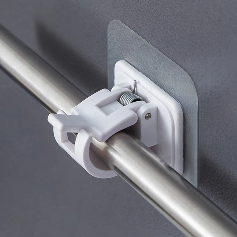 2pcs Curtain Rod Hook Bathroom Rod Clamp Holders Self Adhesive Wall Hooks Bracket Clamps Curtains Telescopic Rod Storage Rack
2pcs Curtain Rod Hook Bathroom Rod Clamp Holders Self Adhesive Wall Hooks Bracket Clamps Curtains Telescopic Rod Storage Rack