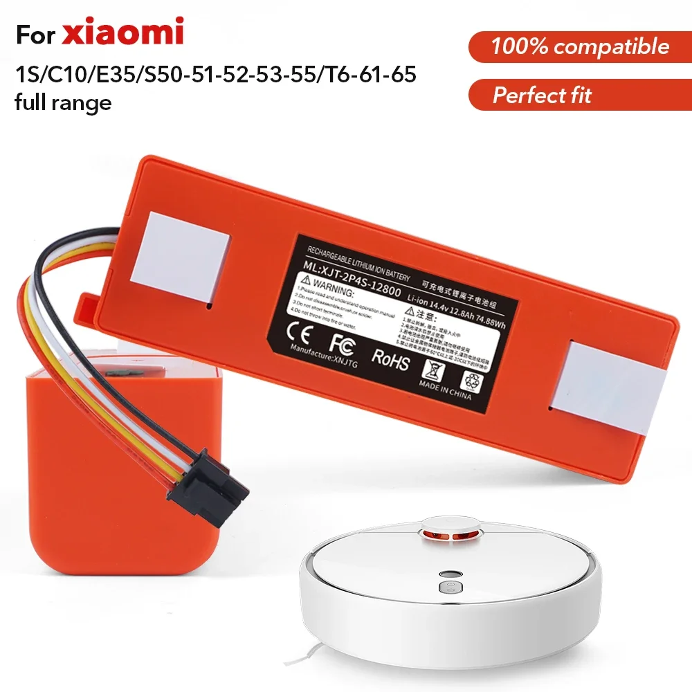 Robot Vacuum Cleaner Battery For Xiaomi 1s Battery Brr 2p4s 5200d Roborock S5 H6 Battery Replacement Battery For Roborock S50
Robot Vacuum Cleaner Battery For Xiaomi 1s Battery Brr 2p4s 5200d Roborock S5 H6 Battery Replacement Battery For Roborock S50