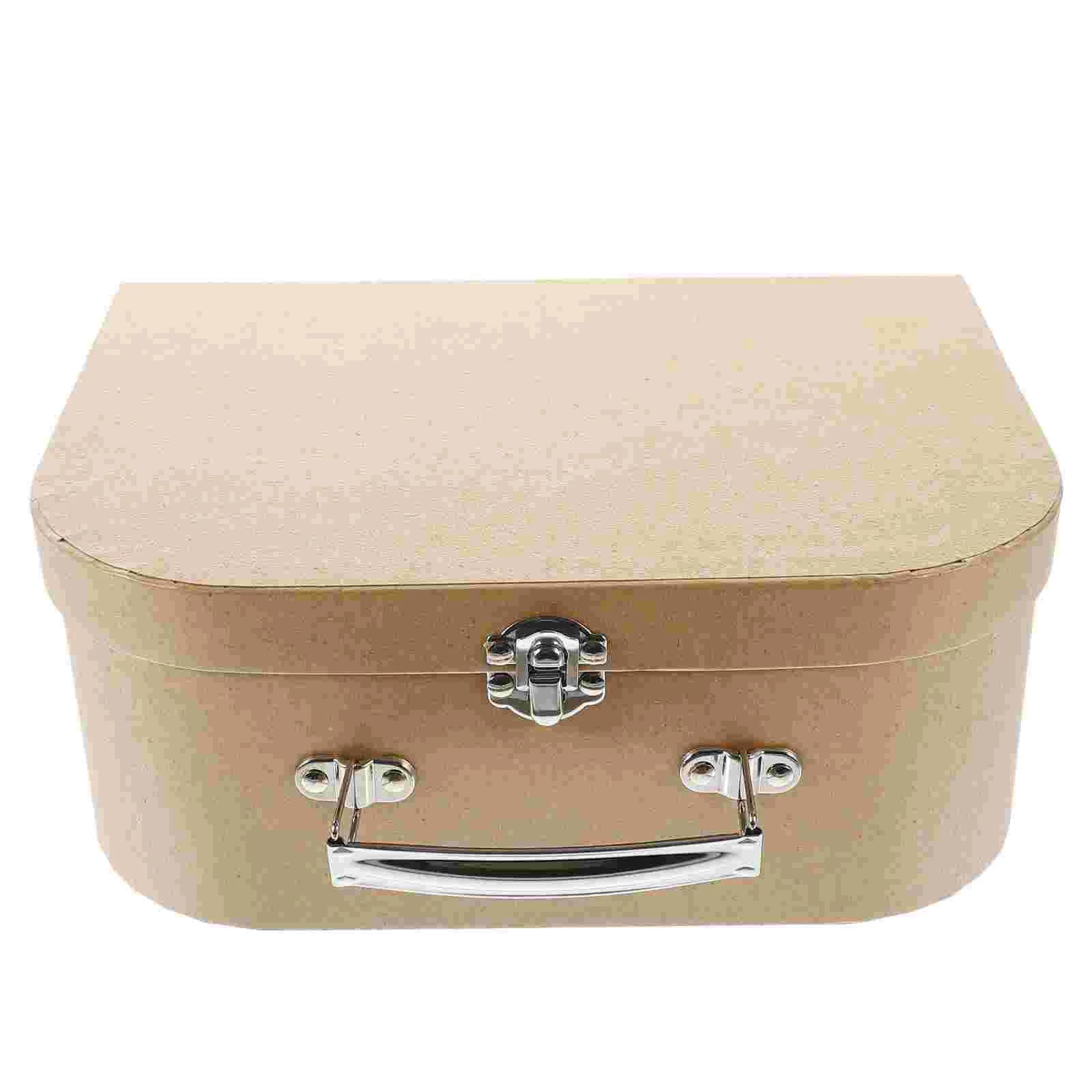 

Paper Gift Packing Box Multi-functional Jewelry Gift Storage Suitcase Jewelry Packing Carton Box Wedding Gift Wrapping Boxes