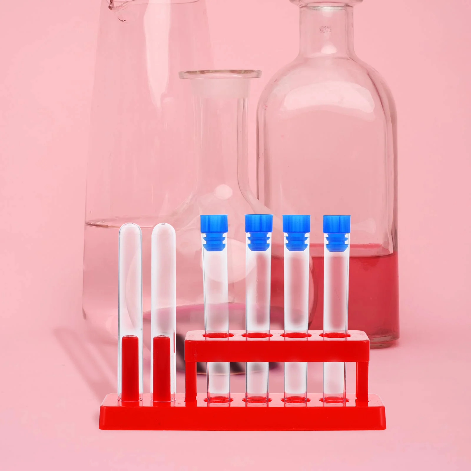 Laboratory Testing Tubes Vials Liquid Tubes With Storage Rack Manual Science Chemical Experiment Teaching Equipment
Laboratory Testing Tubes Vials Liquid Tubes With Storage Rack Manual Science Chemical Experiment Teaching Equipment