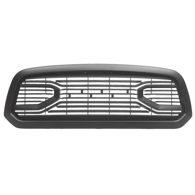 

Matte Black Car Grills Automotive Exterior Front Grille for RAM 1500 2009-2013 big horn style without LED Off-Road Accessory