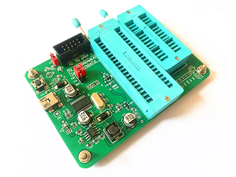 AVR high-voltage programmer, high-voltage serial USB to serial port, ISP STK500 four-in-one parallel Three-in-one 
AVR high-voltage programmer, high-voltage serial USB to serial port, ISP STK500 four-in-one parallel Three-in-one