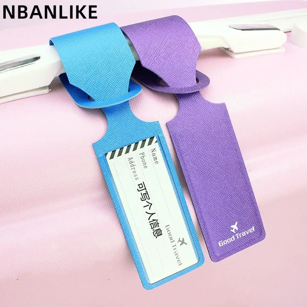 Portable Colorful Baggage Name Tags Suitcase Tag Airplane Check-in Travel Accessories
Portable Colorful Baggage Name Tags Suitcase Tag Airplane Check-in Travel Accessories