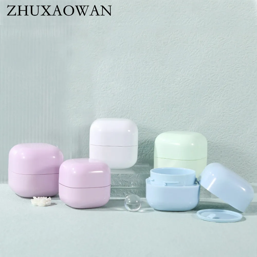 30g 50g Macaron Square Refillable Bottles Face Cream Lotion Jar Plastic Empty Cosmetic Pot Eye Cream Box Travel Makeup Container
30g 50g Macaron Square Refillable Bottles Face Cream Lotion Jar Plastic Empty Cosmetic Pot Eye Cream Box Travel Makeup Container