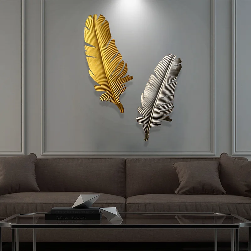 European Luxury Wrought Iron Flower Feather Wall Hanging Home Livingroom Wall Mural Crafts Hotel Porch Wall Stikcer Decoration
European Luxury Wrought Iron Flower Feather Wall Hanging Home Livingroom Wall Mural Crafts Hotel Porch Wall Stikcer Decoration