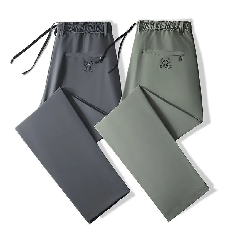 Men's Casual Trousers 2023 Summer Thin Section Ice Silk Trousers Business Versatile Stretch Slim Straight Trousers
Men's Casual Trousers 2023 Summer Thin Section Ice Silk Trousers Business Versatile Stretch Slim Straight Trousers